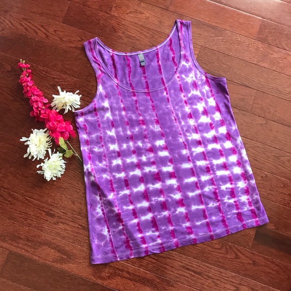 Tie Dye Modal Blend Tank - Picture 1 of 3